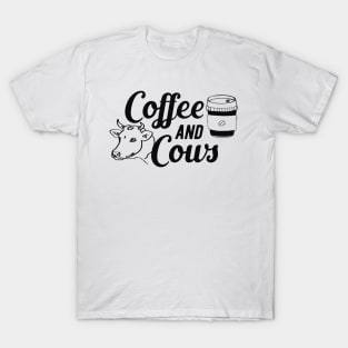 Coffee and cows T-Shirt